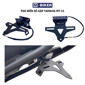 Soporte para Placa de Matrícula de Motocicleta Mbiker PH KINMT15 con Almohadilla y Marco - Product Image 5