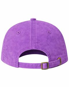 Casquette de baseball en coton lavé violet lavande, unie, réglable, unisexe, décontractée, sportive, respirante, confortable, qualité supérieure - Product Image 2