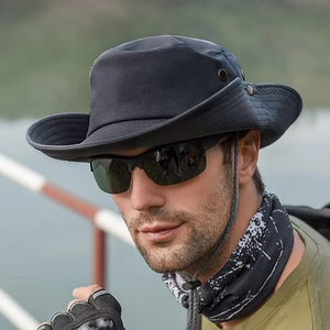 Sombrero de Pescador Casual de Secado Rápido e Impermeable con Protección Solar, Ajuste Ajustable, Diseño Unisex para Todas las Estaciones - Product Image 3