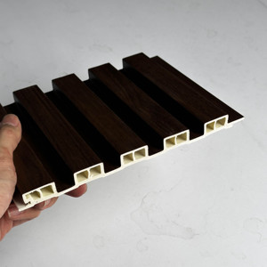 Panel de Pared WPC Hueco, Directo de Fábrica, con Sistema de Enclavamiento, Diseño 3D Acanalado, para Decoración de Interiores Comerciales - Product Image 6