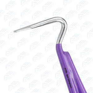 Herramienta de Aseo para Caballos, Limpiador de Pezuñas Antideslizante de Acero Inoxidable, Instrumento Veterinario para Pezuñas de Caballo - Product Image 5
