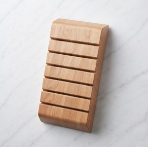 Bloque Magnético para Cuchillos de Madera, Soporte de Pared para Cocina, Diseño Moderno y Duradero, Ahorro de Espacio - Product Image 1
