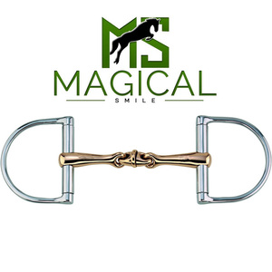 Mors de cheval Dee Ring sur mesure de haute qualité 14MM en argent allemand Aurigan et anneaux 75MM en acier inoxydable - Product Image 6