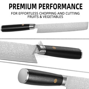 Cuchillos de Cocina Estilo Japonés de Calidad Hechos en Pakistán, Fabricados en Fábrica, Ecológicos, de Acero Inoxidable, Ambidiestros - Product Image 2