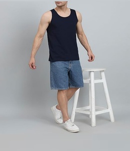 Débardeurs de sport personnalisés pour hommes, style décontracté, motif 3D, pour musculation, méthode de tricotage, style stringer - Product Image 5
