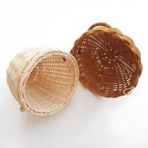 Premium quality rattan acorn bag for <b>kid</b> OEM accepted hand-woven natural baby <b>handbag</b> toys - Product Image 2
