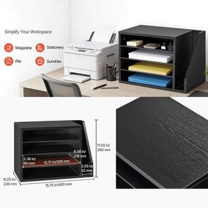Organizador de Escritorio para Hogar y Oficina con Bandejas para Archivos, para Almacenamiento de Documentos y Papel - Product Image 2