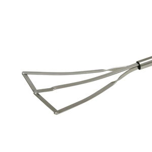 Retractor Quirúrgico Manual Tipo Abanico, Recto y Curvo, Punta de 5 mm, 33 cm, Instrumento Médico de Acero Inoxidable de Alta Calidad para Precisión - Product Image 6