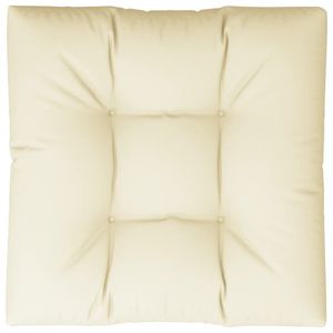 Cojín para Palet de Exterior 100% Poliéster Color Crema 27.6 in X 27.6 in - Product Image 6