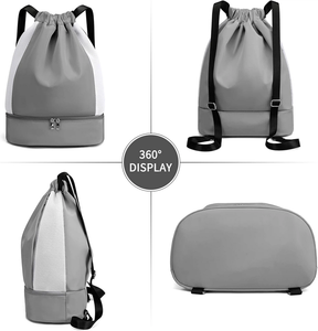 Sac à dos de sport grande capacité avec logo personnalisé, idéal pour le basketball, le football et le soccer – Sacs de basketball en nylon les plus vendus - Product Image 2