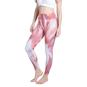 Leggings de sport en mesh pour femmes, collants de course pour femmes, vêtements de yoga personnalisés, tenue de fitness - Product Image 1