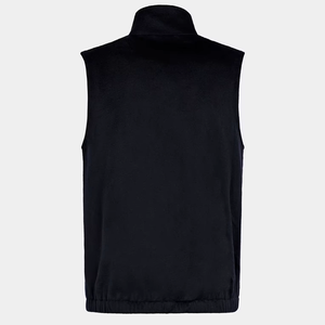 Chaleco Técnico Reversible para Hombre, Chaleco de Lujo con Cierre, Color Azul Marino, Lana de Cachemira, Cuello Alto, Repelente al Agua, Corte Ajustado, OEM ODM - Product Image 3