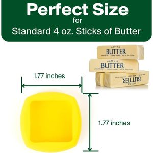Portaburro Brevettato con Coperchio Ermetico per Mantenere il Burro Fresco e Sicuro - Product Image 2