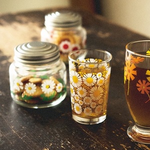 Aderia Retro Bonbon Jar Mini, Recipiente de Vidrio con Tapa de Metal, Hecho en Japón, Tarro para Dulces, Estilo Retro Showa, Contenedor para Almacenamiento de Alimentos - Product Image 6
