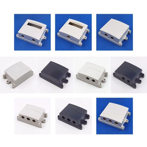 OEM ABS Injection Molded IP65 <b>Waterproof</b> Electronics <b>Junction</b> <b>Box</b> Housing Model SM5-72-1 with Cut Holes & Laser Carving - Product Image 2