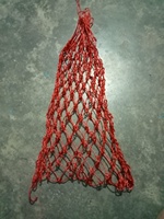 Sacs à foin Net rond chargeur lent Nylon tricoté grand cheval mangeoire sacs à foin pour le bétail