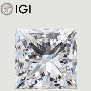 เพชรทรงปรินเซสคัท 1.00 กะรัต E VS1 เพชรเพาะเลี้ยงในห้องปฏิบัติการ - Product Image 1