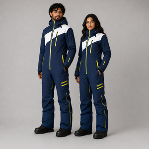 Traje de Esquí Ligero Unisex Personalizado, Chaqueta y Pantalones Impermeables y Resistentes al Viento, Fabricante y Proveedor de Ropa de Marca Privada - Product Image 4