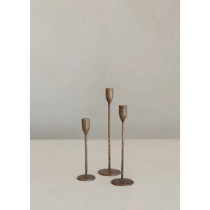 Vintage <b>Brass</b> Candle Holders Metal Taper <b>Candlestick</b> Holder Bulk Antique Gold Candle Stand for Wedding Table Decor Centerpiece - Product Image 6
