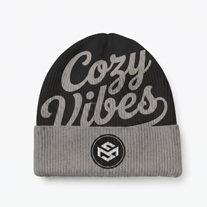 Custom Logo <b>Wool</b> Blend Street Style <b>Beanie</b> with 3D Embroidery Adjustable Fit Beach & Daily Use Unisex Winter <b>Hat</b> OEM Services - Product Image 3