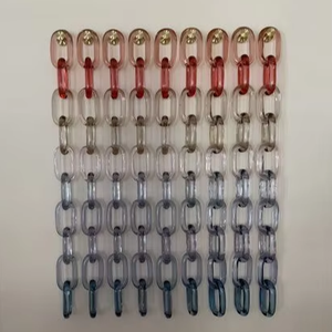 Eslabones de Cadena de Resina de Diseño Colorido y Novedoso, Disponibles en Tamaños Grandes y Cortos, Personalizables, Estilo AL MALIK CRAFT - Product Image 4