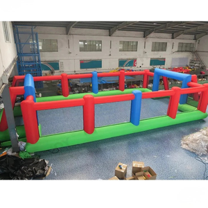 Manufacturer Custom Size Soccer Kids Adults Street Football Field Eco-Friendly PVC Inflatable <b>Bounce</b> House <b>Castles</b> <b>Slide</b> - Product Image 5