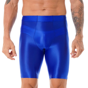 <b>Mens</b> <b>Compression</b> <b>Shorts</b> High Performance Base Layer Stretch Fabric Breathable Moisture Wicking Eco-Friendly Quick Dry High Waist - Product Image 1