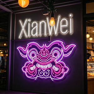 Neon Style LED Channel <b>Letters</b> 3D Business Sign Rectangle Illuminated Storefront Shop Sign for Outdoor - Product Image 2