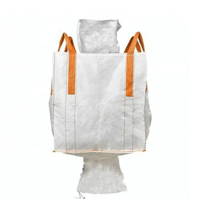 Bolsa Jumbo FIBC de PP Tejido de Alta Resistencia con Boquilla Superior, Boquilla Inferior y Lazo Circular para Materiales de Construcción - Product Image 2