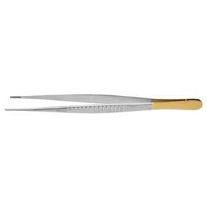 TC Debakey Needle <b>Holder</b> Tissue Forceps 20cm 8 Inch Manual Surgical Instrument Set with Tungsten Carbide Tip - Product Image 3