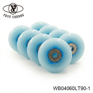 Roue en PU moulé à faible MOQ pour chariots de service de restauration et de banquet WB04060LT90-1 - Product Image 1