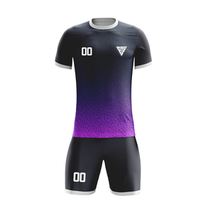 ชุดฟุตบอลแบบขายส่งพร้อมโลโก้สั่งทำ เสื้อและกางเกงขาสั้น - Product Image 5