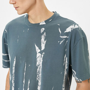 Light Weight T <b>shirt</b> Custom Logo Printing T <b>Shirt</b> Round Neck Blank Short Sleeve 100% Cotton Plain <b>Men</b> T <b>Shirt</b> - Product Image 5
