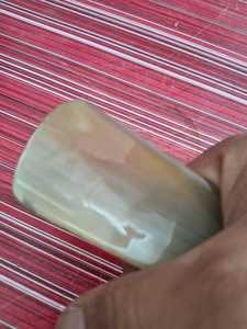 Cuchara de zapatos de lujo de cuerno de búfalo pulido, hecha a mano, natural, tradicional, ayuda para poner zapatos - Product Image 1