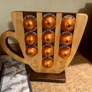 Organisateur de capsules de café en bois massif au design créatif pour <span class=keywords><strong>Nespresso</strong></span>, K-Cup et capsules d'expresso - Product Image 5