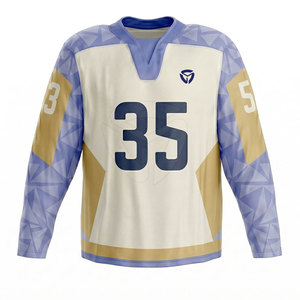 Conjunto de Uniforme de Hockey sobre Hielo para Exteriores, Material Transpirable y Duradero, Jersey y Pantalones, Ajuste Cómodo para Entrenamiento Deportivo y Uso en Equipo - Product Image 4