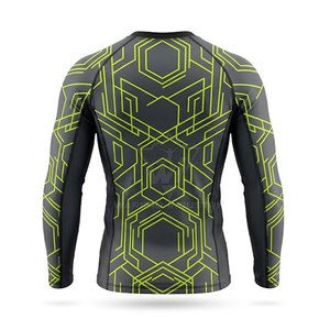 Quick Dry Rash Guard <b>for</b> <b>Men</b> Long Sleeve <b>Compression</b> Fit Breathable Stretch <b>Shirt</b> <b>for</b> Swimming Surfing and Fitness - Product Image 3