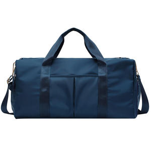 Sac de voyage personnalisable en jean imperméable de haute qualité, grande capacité, avec fermeture éclair, écologique, respirant, sangle réglable, sublimation - Product Image 1