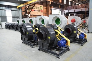 Utilisation de la technologie CNC dans le ventilateur centrifuge à entraînement par courroie industriel CPL-2-4I, soudage robotisé, longue durée de vie, qualité d'usine vietnamienne - Product Image 5