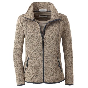 Sweat-shirt imprimé personnalisé en polaire vintage surdimensionné à fermeture éclair intégrale pour femme – Veste décontractée en polaire pour femme - Product Image 6