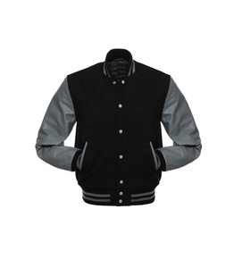 High Quality Letterman Varsity <b>Jackets</b> Wool Body Genuine Leather Sleeves Winter Wear <b>Smart</b> and Stylish <b>Men's</b> <b>Jacket</b> - Product Image 4