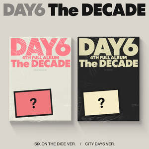 [Álbum Coreano Oficial 100%] DAY6 - [The DECADE] SIX ON THE DICE VER., CITY DAYS VER. (1 aleatorio de 2 versiones) ÁLBUM DE K-POP - Product Image 1