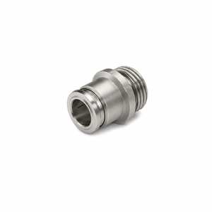 Connecteur pneumatique mâle à connexion rapide G1 4, coupleur d'air fileté en acier inoxydable, joint bleu pour machines - Product Image 3