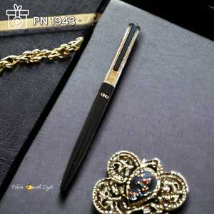 ปากกาโลหะหรูหราขายดี ปากกาลูกลื่นแบบหมุน สลักโลโก้ตามสั่ง สำหรับโปรโมชั่น หมึกสีน้ำเงิน/ดำ ของขวัญ - Product Image 3