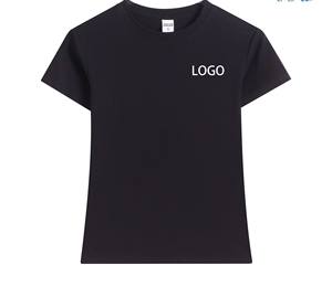 Camiseta de manga corta para mujer, cuello redondo, informal, con estampado de letras, camisetas de manga corta, camisetas con cuello redondo, camisetas básicas bonitas de algodón - Product Image 1