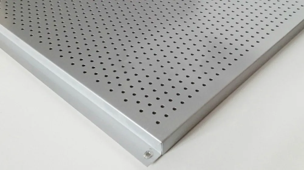 Tôle perforée en aluminium de 4x8 'pour la décoration ou l'escalier de sécurité de plate-forme