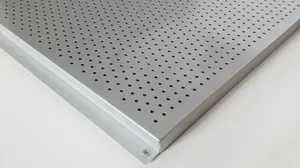 4x8' Aluminum Perforated Metal Sheet For Decoration Or Platform Safety Staircase Treads Walkway