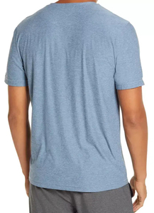 Camiseta de Manga Corta para Hombre, Cuello Redondo, Color Marrón, Corte Holgado, Estilo Casual, Color Sólido, Diseño Liso, 100% Algodón - Product Image 6