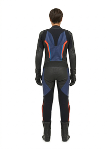Combinaison en cuir pour motards, veste et pantalon de moto en cuir, personnalisable - Product Image 3