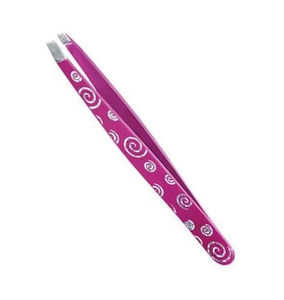 Pince à épiler professionnelle KAAMIR INSTRUMENTS à prix de gros, pointe fine, en acier inoxydable, écologique et légère pour le soin des sourcils - Product Image 4